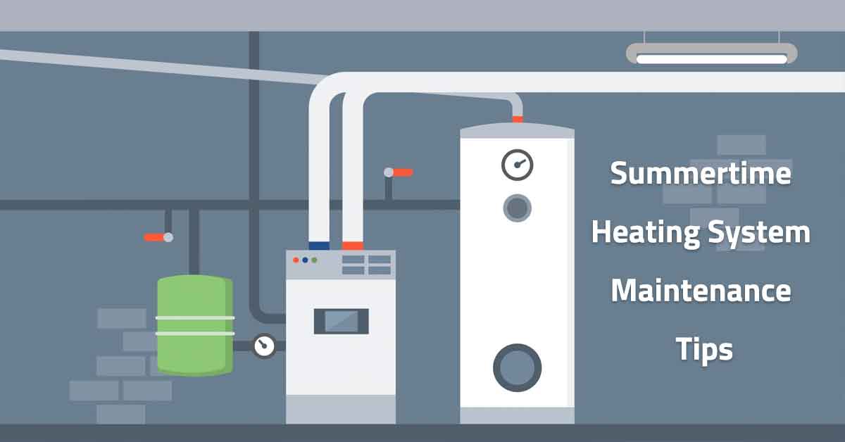 summer heating maintenance tips